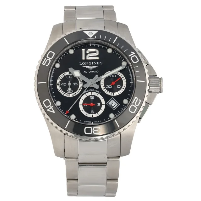 Longines Hydro Conquest L3.883.4 43mm Stainless Steel Watch from H&T