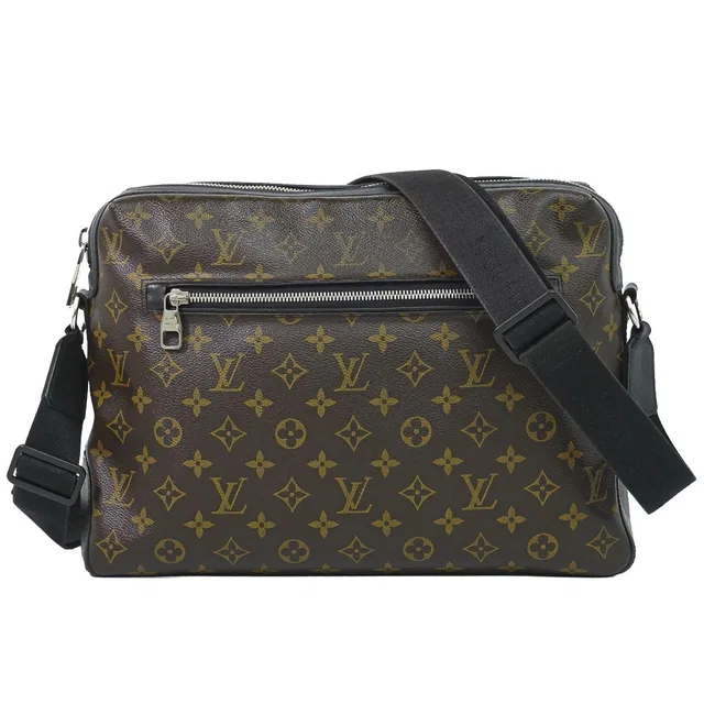 Louis Vuitton Torres Monogram Macassar Shoulder Bag Brown Black in Black Coated canvas from The Reluxe