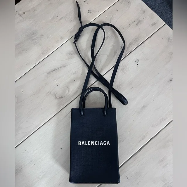 Balenciaga Crossbody Mini in black from Poshmark