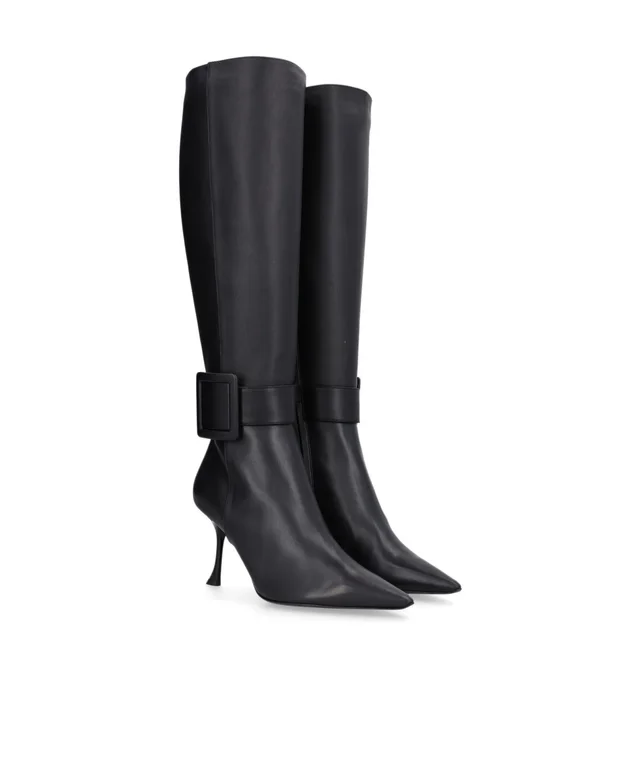 Roger Vivier Viv In The City Buckle Boots, photo 2 of 9 from SENSER