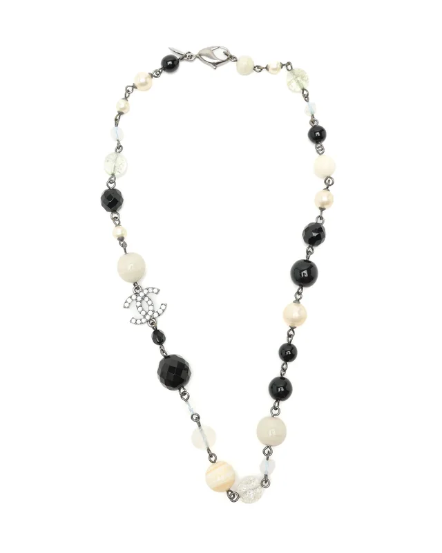 Chanel Coco Mark Beads Necklace from A Retro Tale, photo 2 of 3