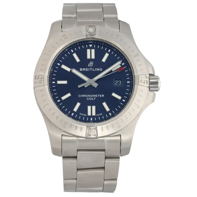 Breitling Colt A17388 43mm Stainless Steel Watch from H&T
