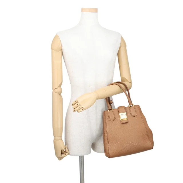 Miu Miu 2WAYBag Brown5BA266 Leather in Leather from GALLERY RARE, photo 6 of 18