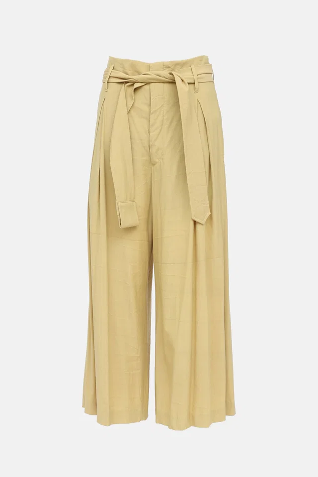 Vivienne Westwood High Rise Pleated Pant in Wool from VSP Consignment