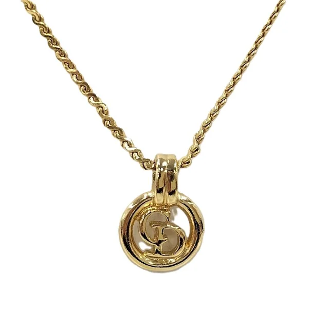 Dior Vintage Necklace Gold in Gold from The Reluxe