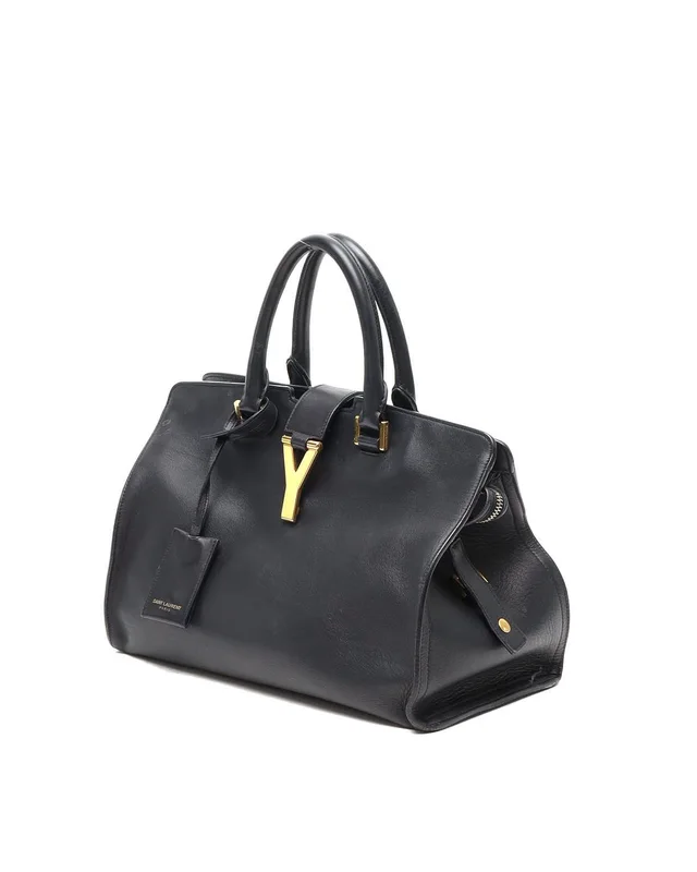 Saint Laurent Small Cabas Chyc Bag in Leather from A Retro Tale, photo 2 of 9