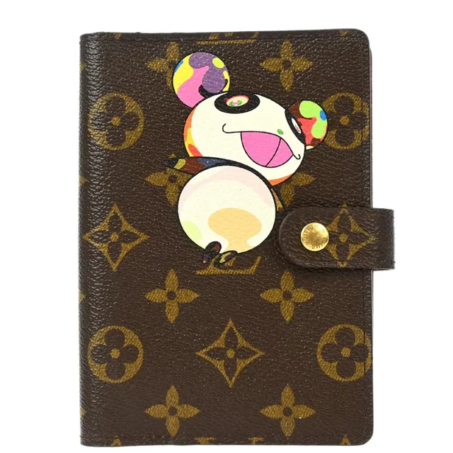 Louis Vuitton 2004 Monogram Panda Agenda PM Note Book Cover R20011 Small Good in Coated canvas from AMORE Vintage Tokyo