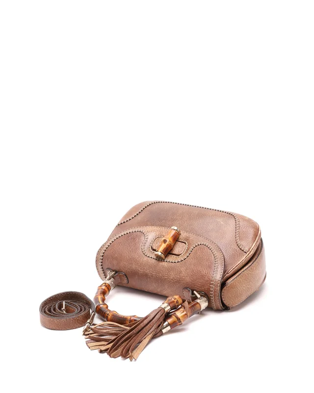 Gucci Bamboo 1947 Medium Top Handle Bag in Leather from A Retro Tale, photo 5 of 9