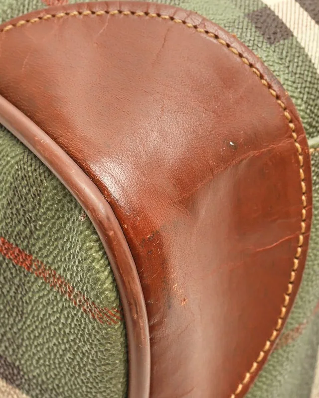 Burberry Haymarket Travel Bag in Canvas from A Retro Tale, photo 6 of 9