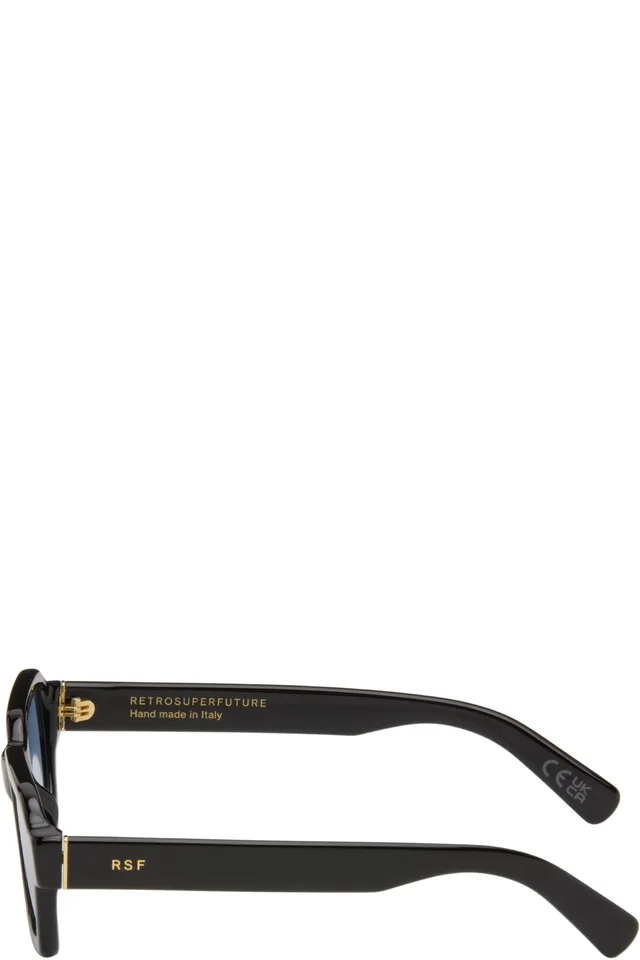RETROSUPERFUTURE Black Caro Sunglasses, photo 3 of 4 from SSENSE