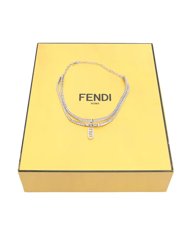 Fendi Rhinestone Choker from A Retro Tale, photo 2 of 2