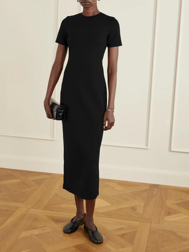 FFORME Alixe scuba midi dress in Black, photo 2 of 2 from NET-A-PORTER (Canada)