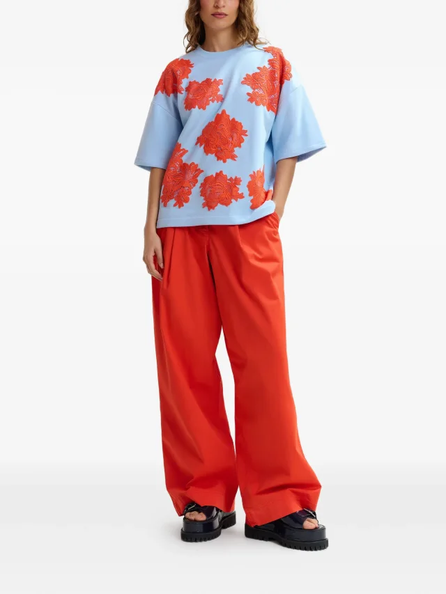 Essentiel Antwerp floral-pattern T-shirt, photo 2 of 2 from FARFETCH