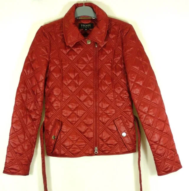 Escada Lady Jacket Red Size: 34 in Red Polyester from Oxfam Online Shop