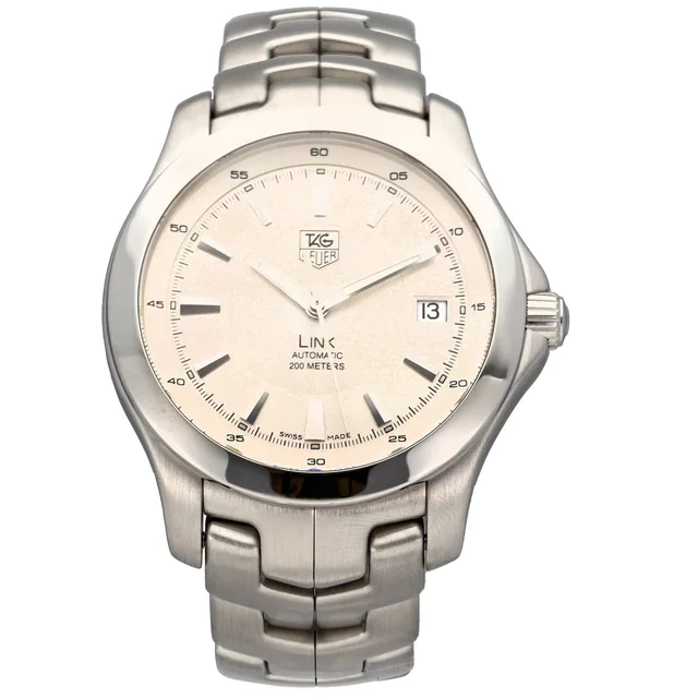 TAG Heuer Link WJF2111 39mm Stainless Steel Watch from H&T