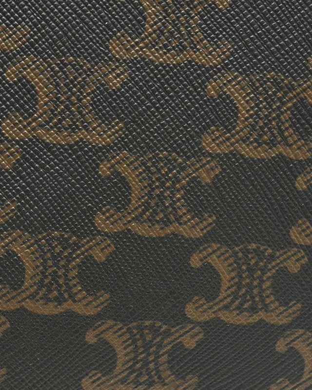 Celine Small Triomphe Vertical Cabas Tote Bag in Canvas from A Retro Tale, photo 7 of 9