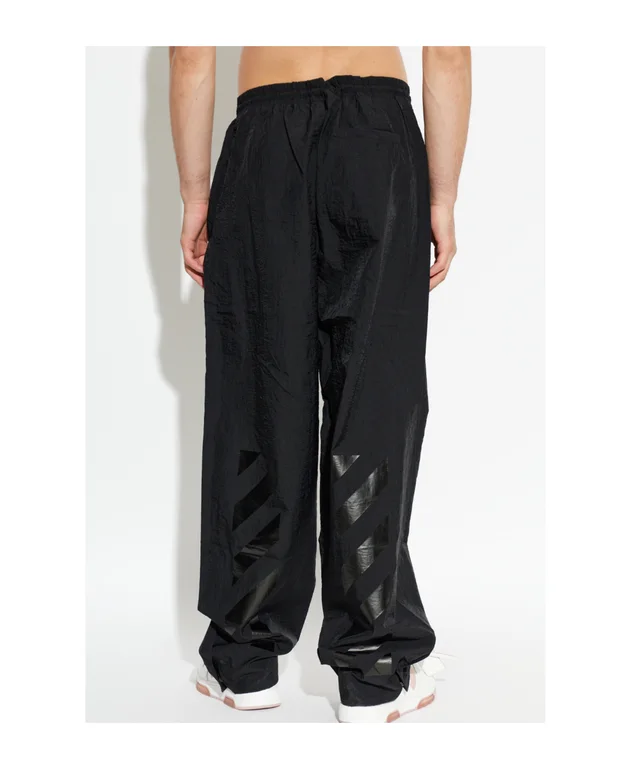 Off-White Diagonals-print track pants, photo 3 of 4 from SENSER
