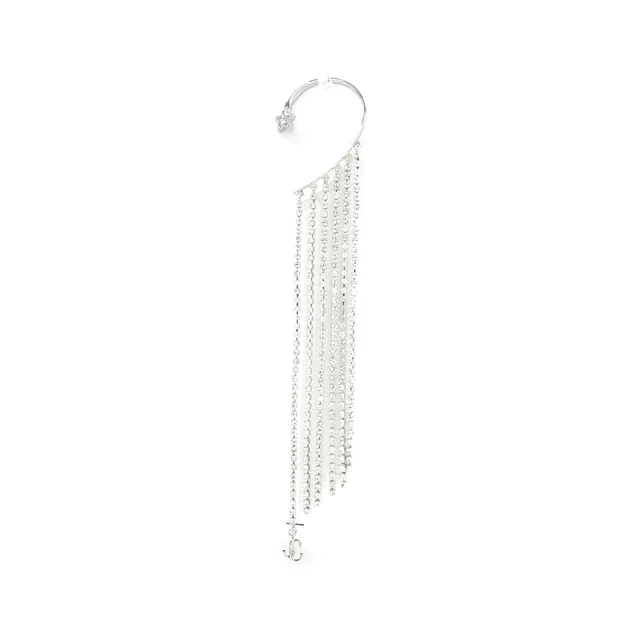 Jimmy Choo ear cuff in CLEAR(クリア) 横x縦: 4cmx20cm from KOMEHYO