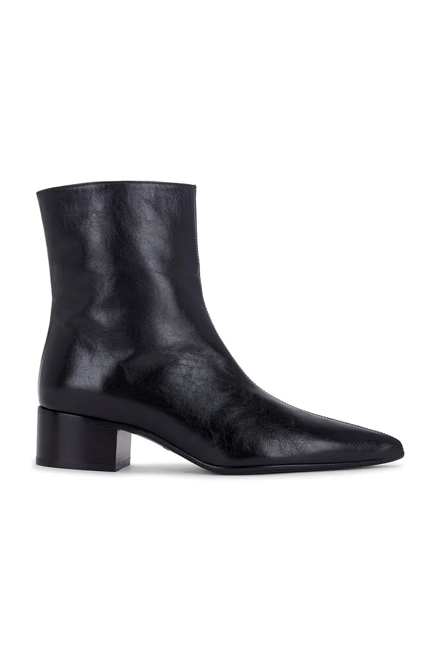 KHAITE Andee Ankle Boot in Black from FWRD, photo 1 of 1