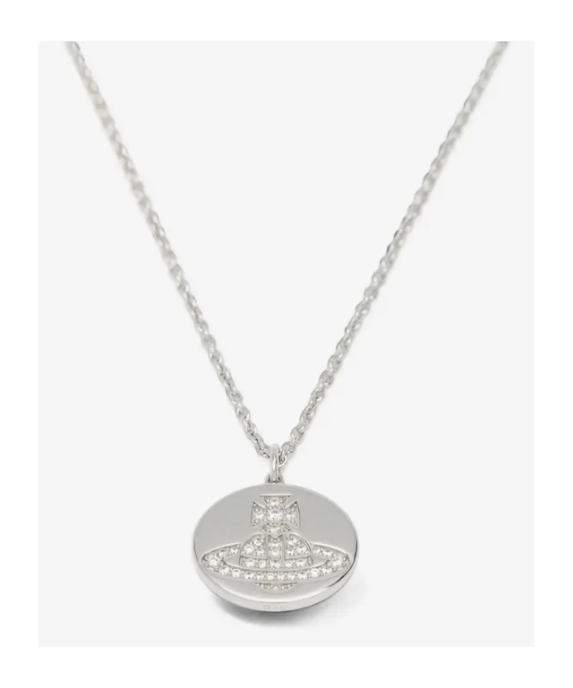 Vivienne Westwood Rosabelle Orb-plaque disc necklace, photo 2 of 2 from SENSER