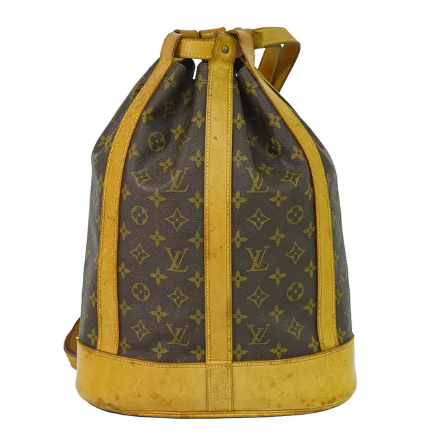 Louis Vuitton Randonnee PM Monogram Shoulder Bag Brown in Brown Coated canvas from The Reluxe