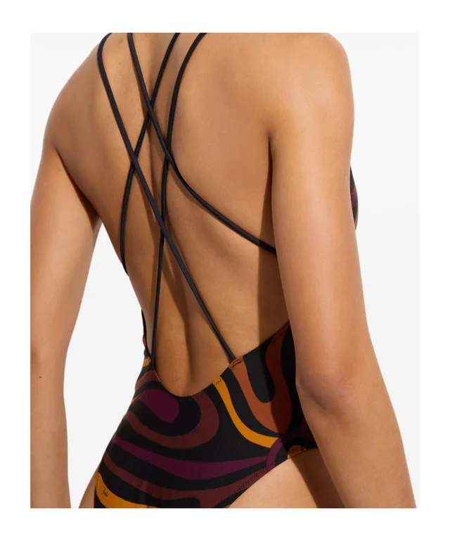 Emilio Pucci Marmo-print swimsuit, photo 5 of 5 from SENSER
