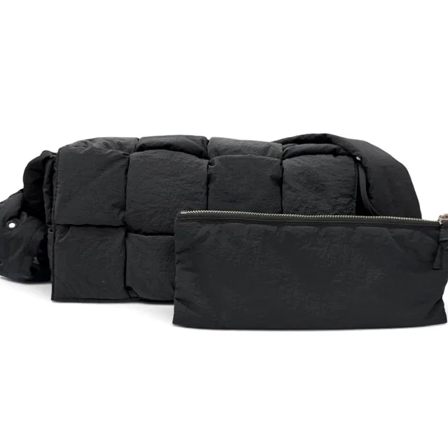 Bottega Veneta Padded Tech Cassette Nylon Shoulder Bag in Nylon from LuxUness