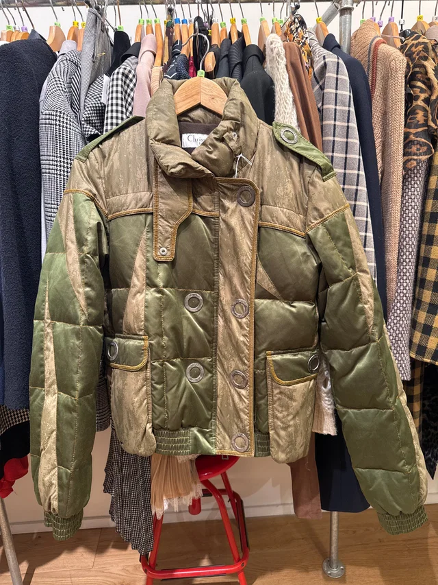 Dior Camo puffer jacket from Luxury Promise