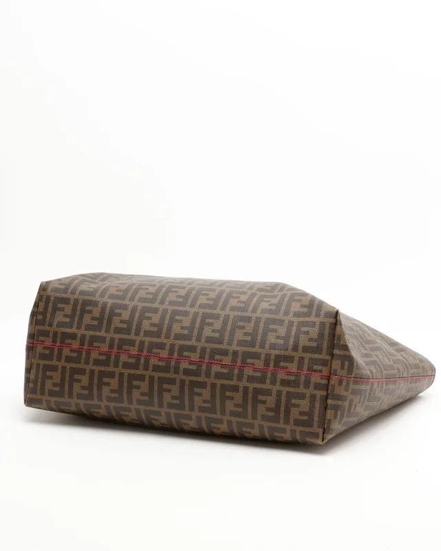 Fendi Zucca Roll Tote Bag in Coated canvas from A Retro Tale, photo 5 of 9