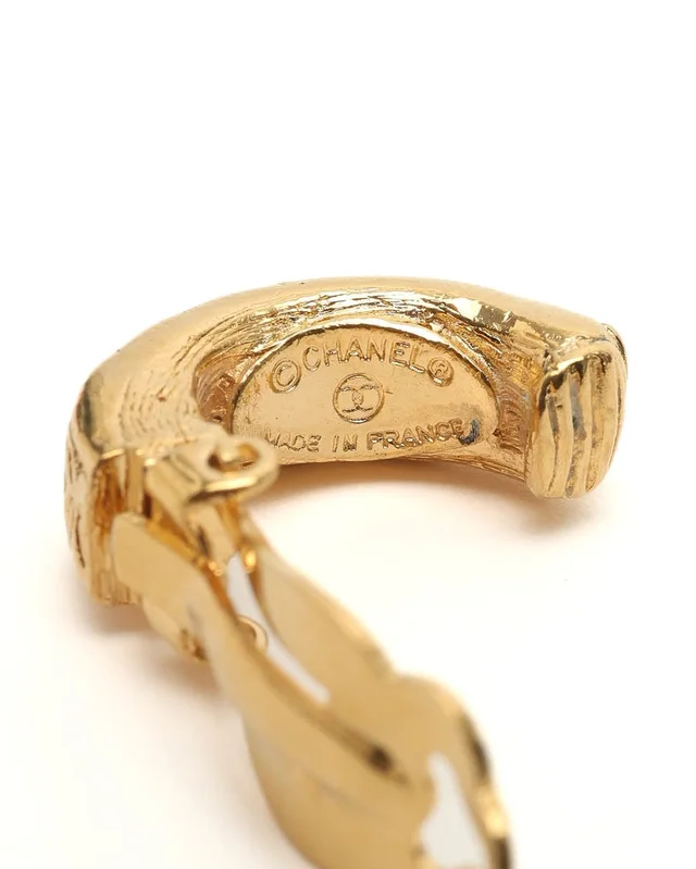 Chanel Hoop Clip-On Earrings from A Retro Tale, photo 2 of 4