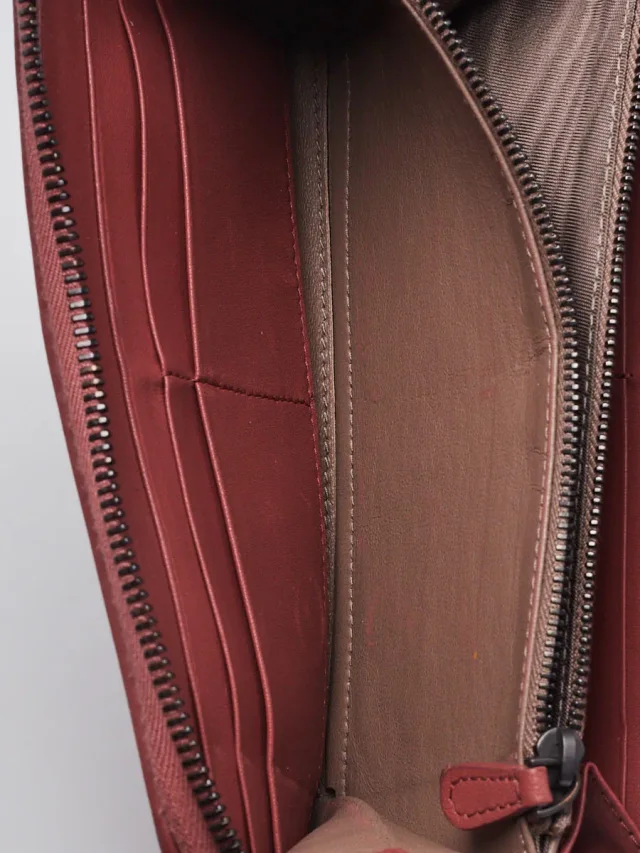 Bottega Veneta Appia Intrecciato Woven Nappa Leather Zip Wallet in Nappa leather from Yoogis, photo 4 of 8
