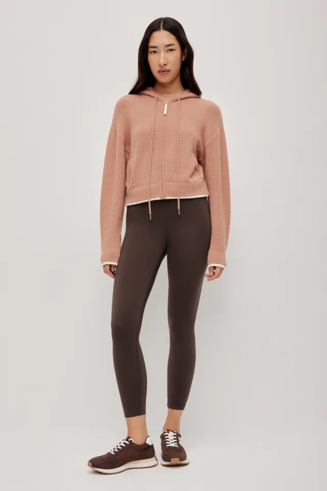 Athletica Knit Zip Jacket in Pink from Aje, photo 1 of 1