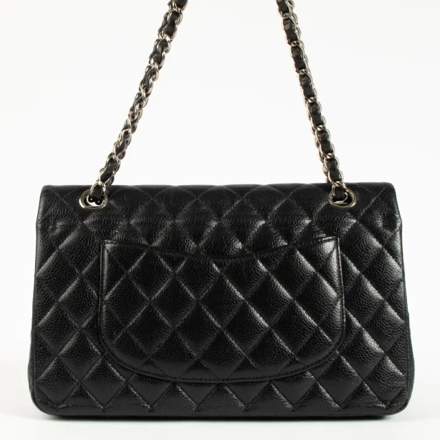 Chanel Navy Caviar Medium Classic 11.12 Bag in Navy Caviar leather from Labellov, photo 3 of 5