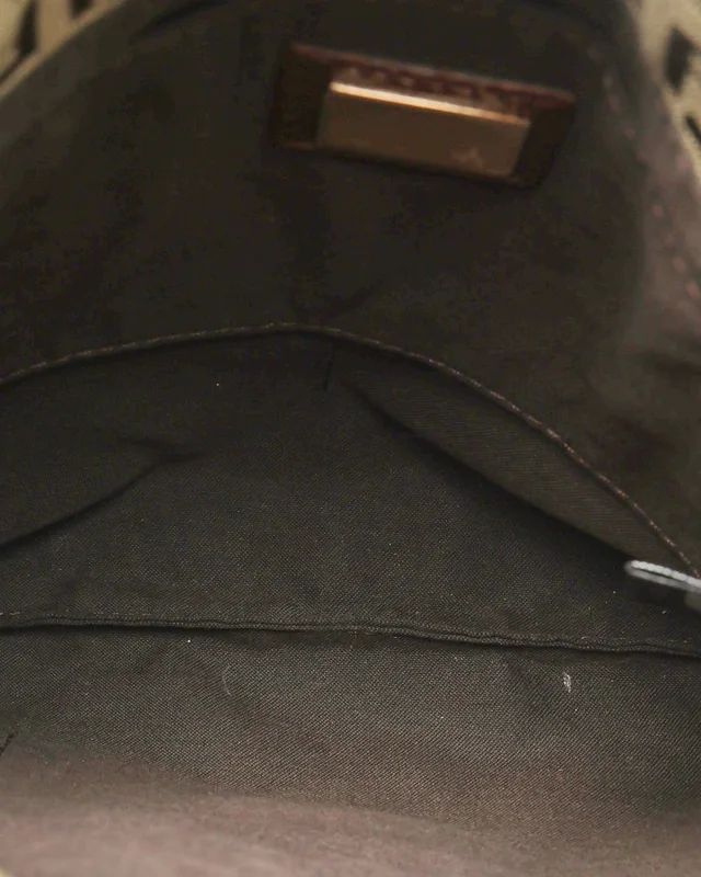 Fendi Zucchino Crossbody Bag in Canvas from A Retro Tale, photo 10 of 12