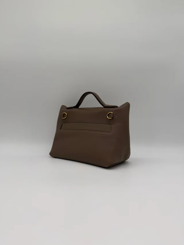 Hermès 24/ - 21 Etoupe Evercolor/Swift Gold Hardware in Taupe Swift leather from Luxury Promise, photo 9 of 11