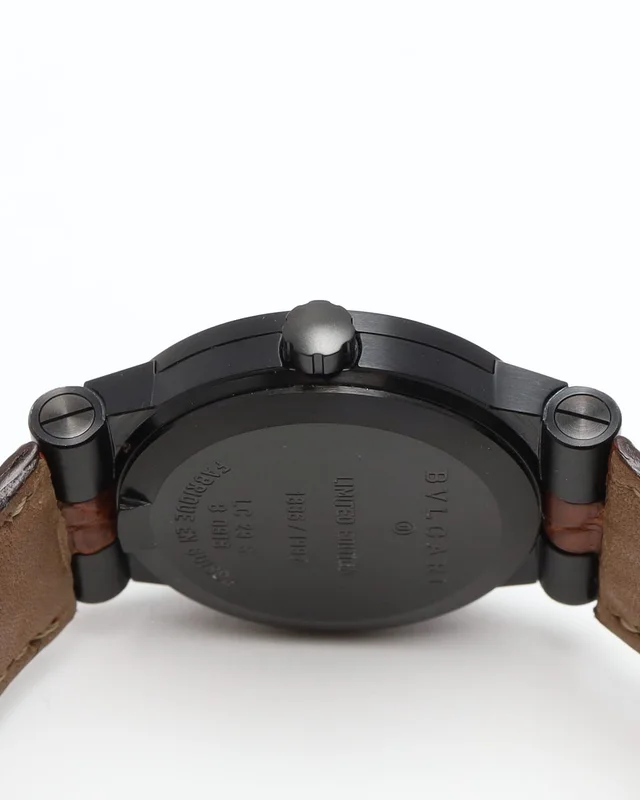 Bvlgari Diagono 27mm Ref LC29S Hong Kong 1997 Full Set Watch in Crocodile from A Retro Tale, photo 8 of 8