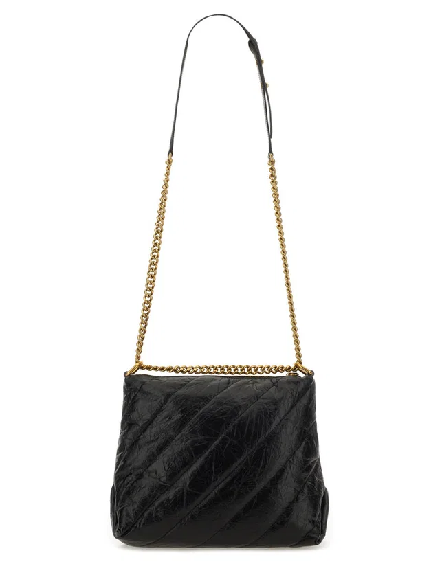 Balenciaga Crush Hobo Bag — Black Domesticated Calf Leather in Black Calfskin from HEWI