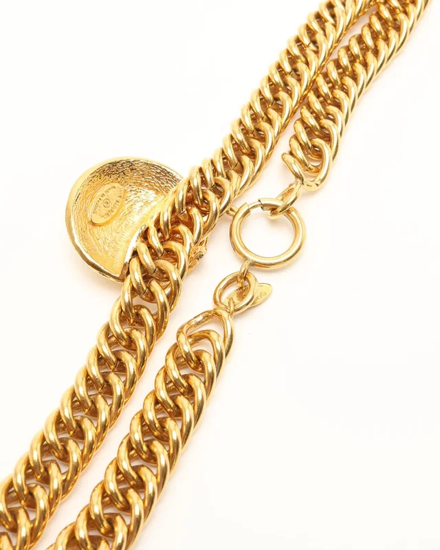 Chanel Vintage Coco Mark Necklace from A Retro Tale, photo 3 of 3