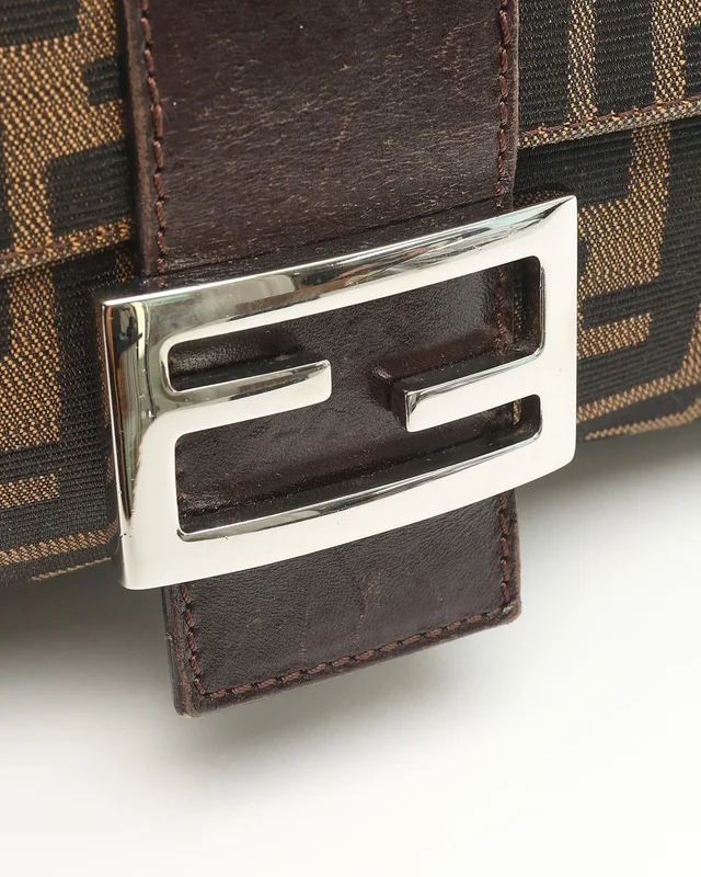 Fendi Zucca Baguette Bag in Canvas from A Retro Tale, photo 6 of 11