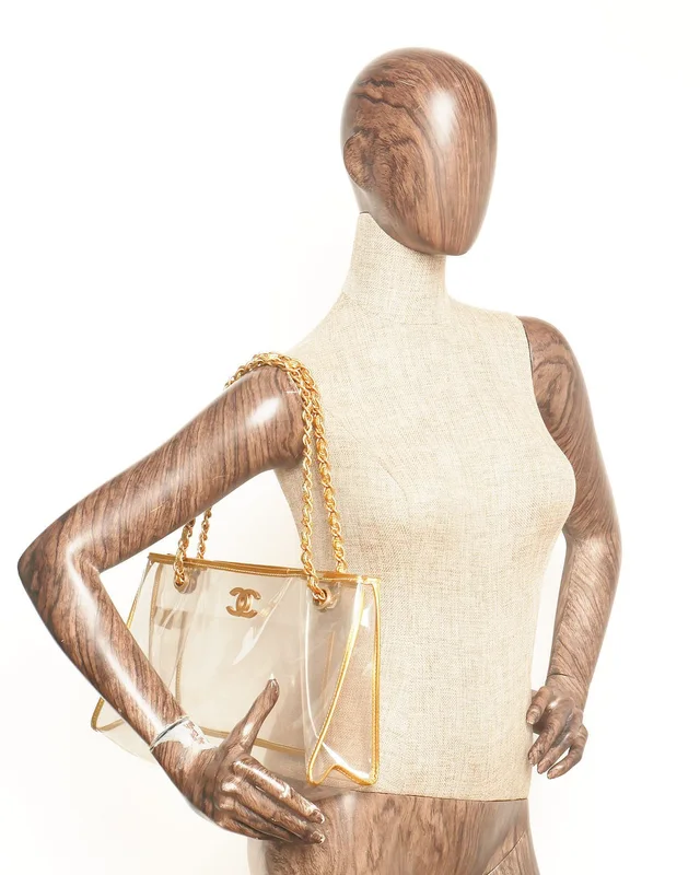 Chanel Vinyl Naked Tote Bag in Leather from A Retro Tale, photo 10 of 10
