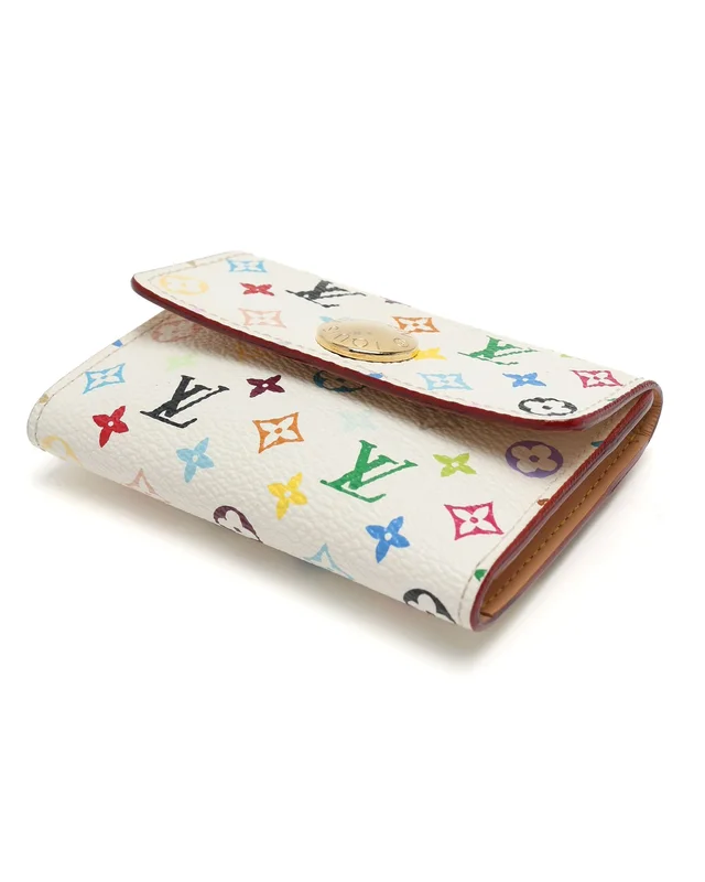 Louis Vuitton Murakami Flap Card Holder in Canvas from A Retro Tale, photo 4 of 5