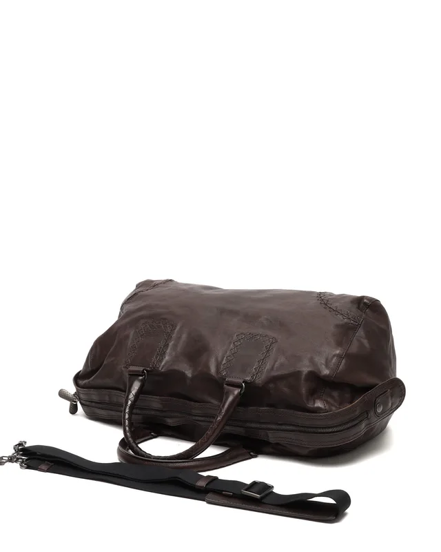 Bottega Veneta Intrecciato Weekend Bag in Woven leather from A Retro Tale, photo 5 of 6