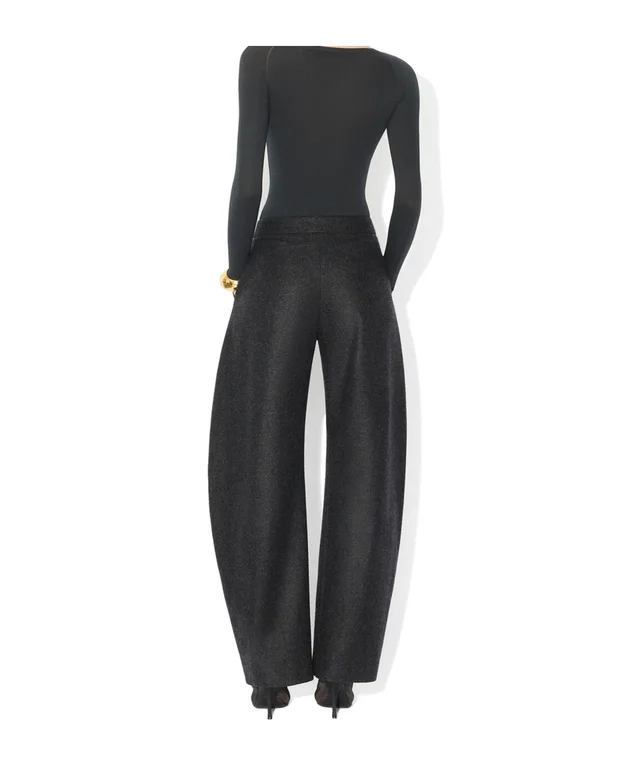 Alaia ROUND LIGHT WOOL PANTS, photo 3 of 3 from SENSER