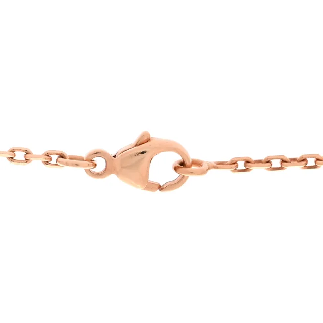Hermès Lacquered Rose Gold Pop H Pendant Necklace Black in Black from FASHIONPHILE, photo 7 of 8