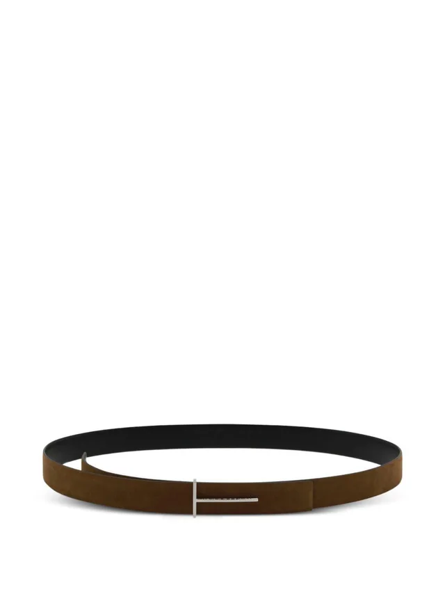 Tom Ford Calfskin Belt — Brown in Brown Calfskin from HEWI, photo 2 of 2