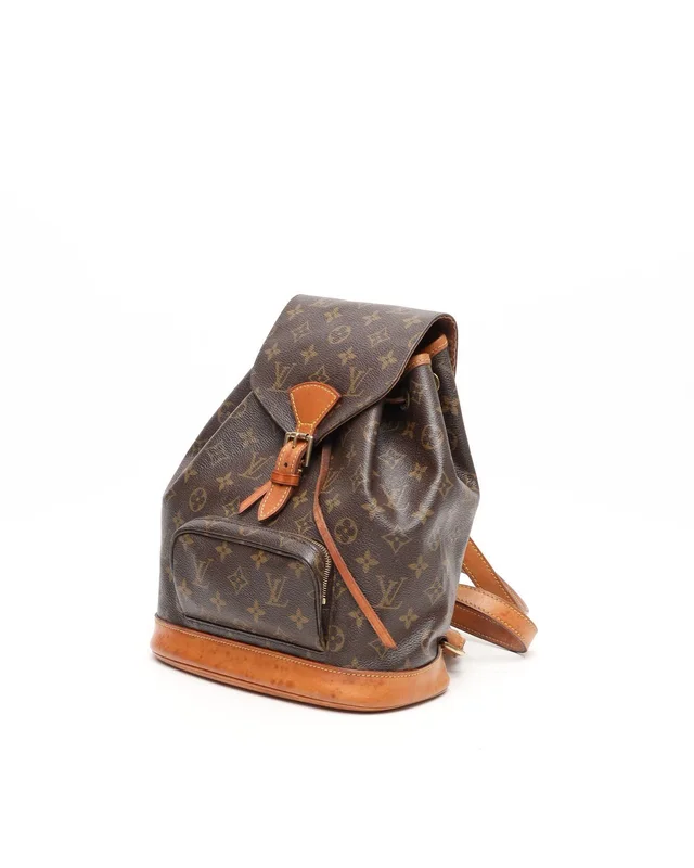 Louis Vuitton Monogram Montsouris MM Backpack in Coated canvas from A Retro Tale, photo 2 of 14