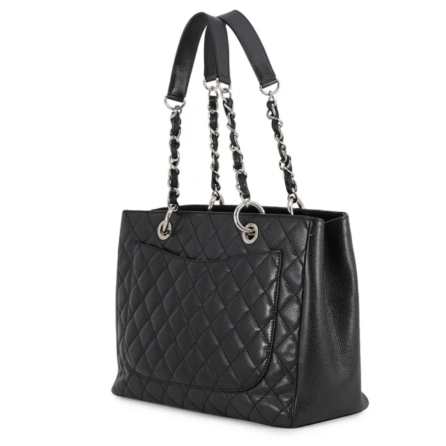 Chanel GST Chain Tote BlackA50995 Caviar Leather in Caviar leather from GALLERY RARE, photo 2 of 16