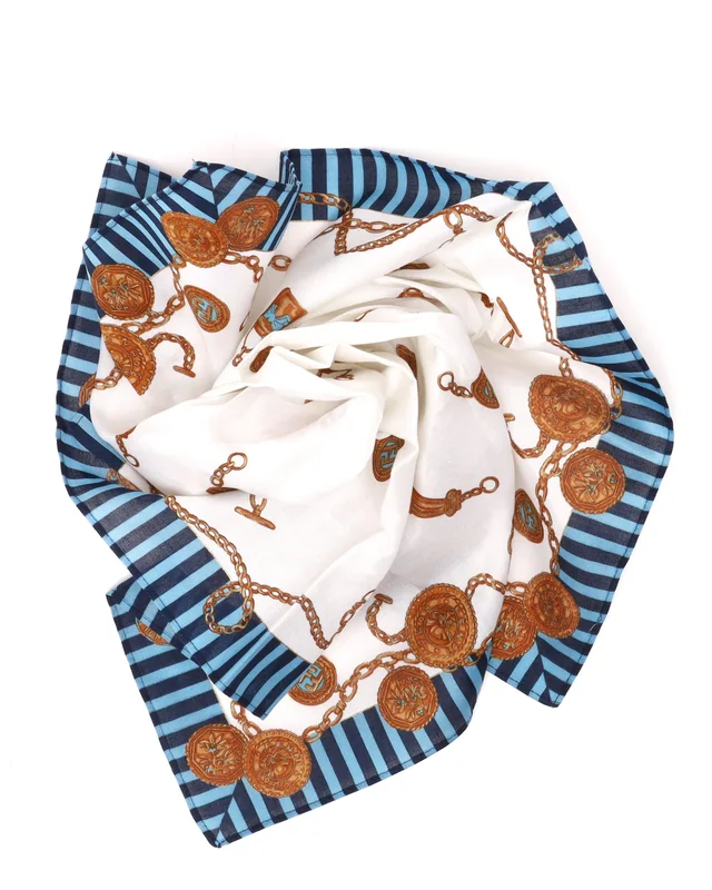 Fendi 45 Cotton Scarf from A Retro Tale, photo 2 of 3