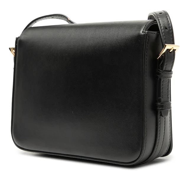 Black Burberry Small Leather Grace Crossbody in Black Leather from Designer Revival, photo 2 of 2