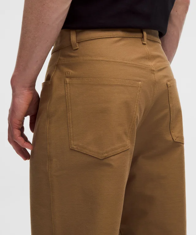lululemon EasyFive Loose-Straight Pant 34L in Camel Brown, photo 7 of 9 from lululemon